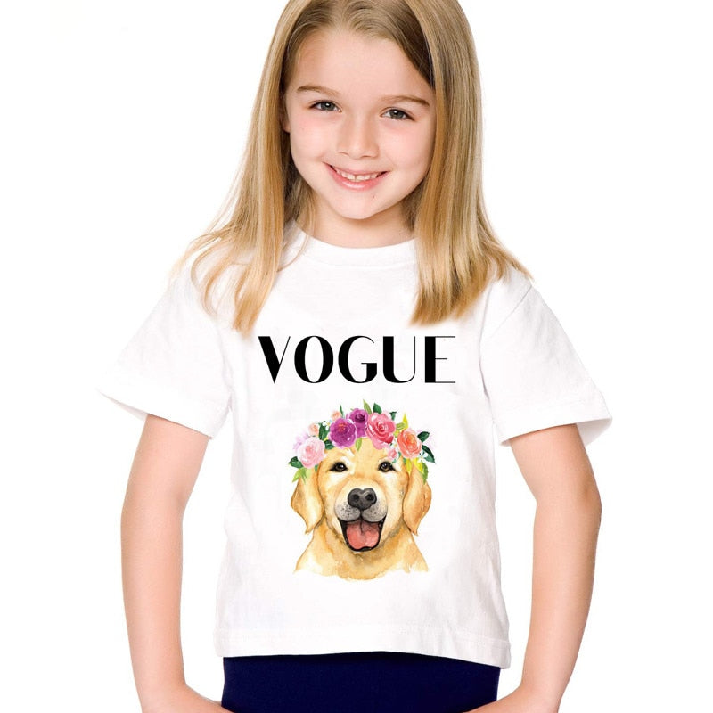 Vogue Cat Dog T-shirt